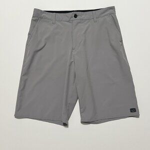 AVID Fishing Shorts Outdoor Hiking Summer Stretch Lightweight Gray Men's size 30